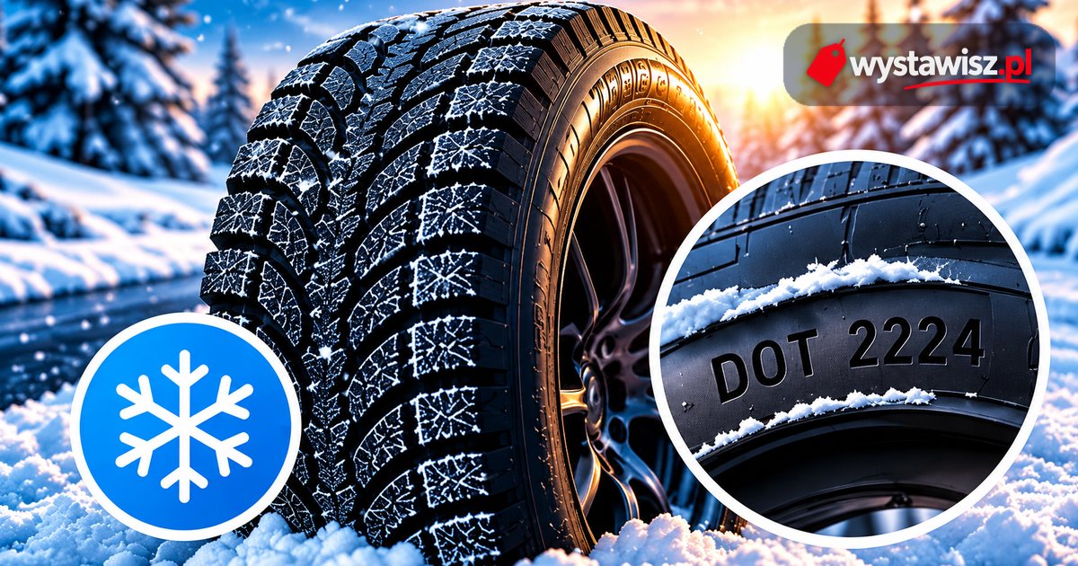 Używane opony zimowe – jak sprawdzić bieżnik i datę produkcji (DOT) – zdjęcie do poradnika