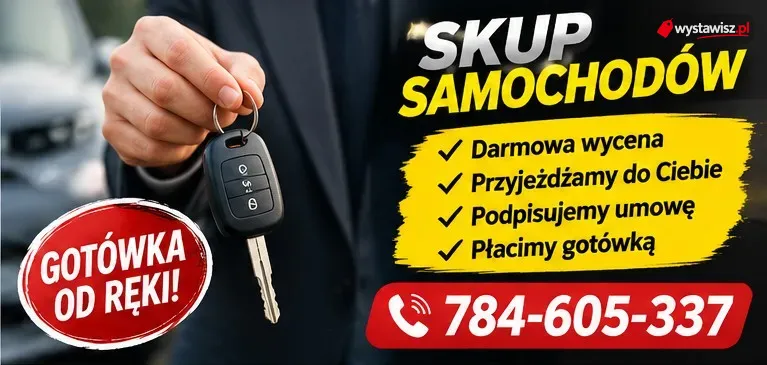 Gotówka za auto od ręki – wycena w 15 minut przez wiadomość