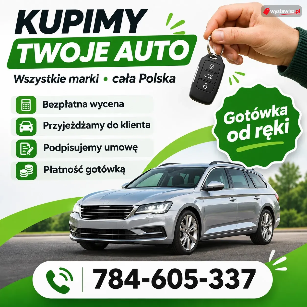 Kupię auto z dużym przebiegiem – diesel, benzyna, LPG