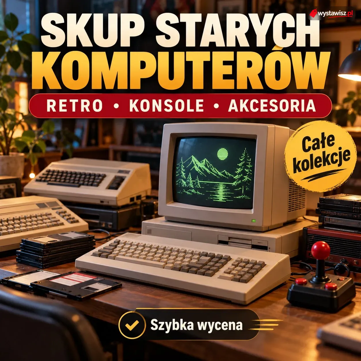 Kupię całe kolekcje retro – komputery, konsole, gry ze strychu