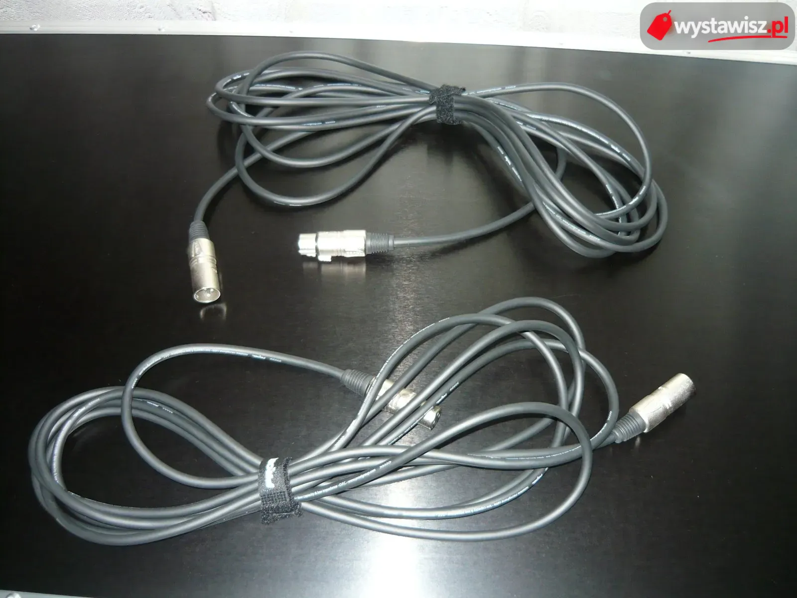 Kable XLR 5 m (męski – żeński) – 2 szt.