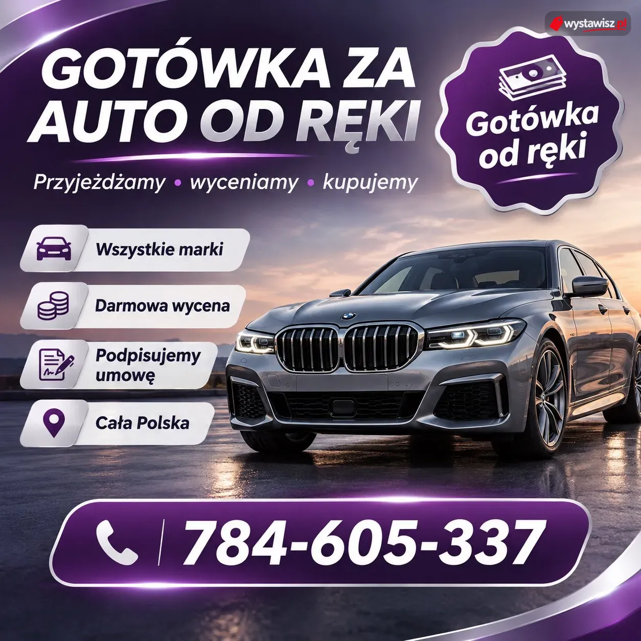 Skup aut – darmowa wycena i dojazd w całym województwie
