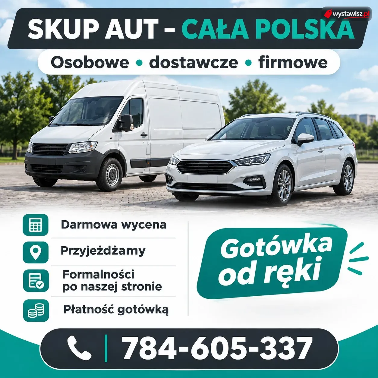 Skup samochodów dostawczych – busy, furgony, auta firmowe