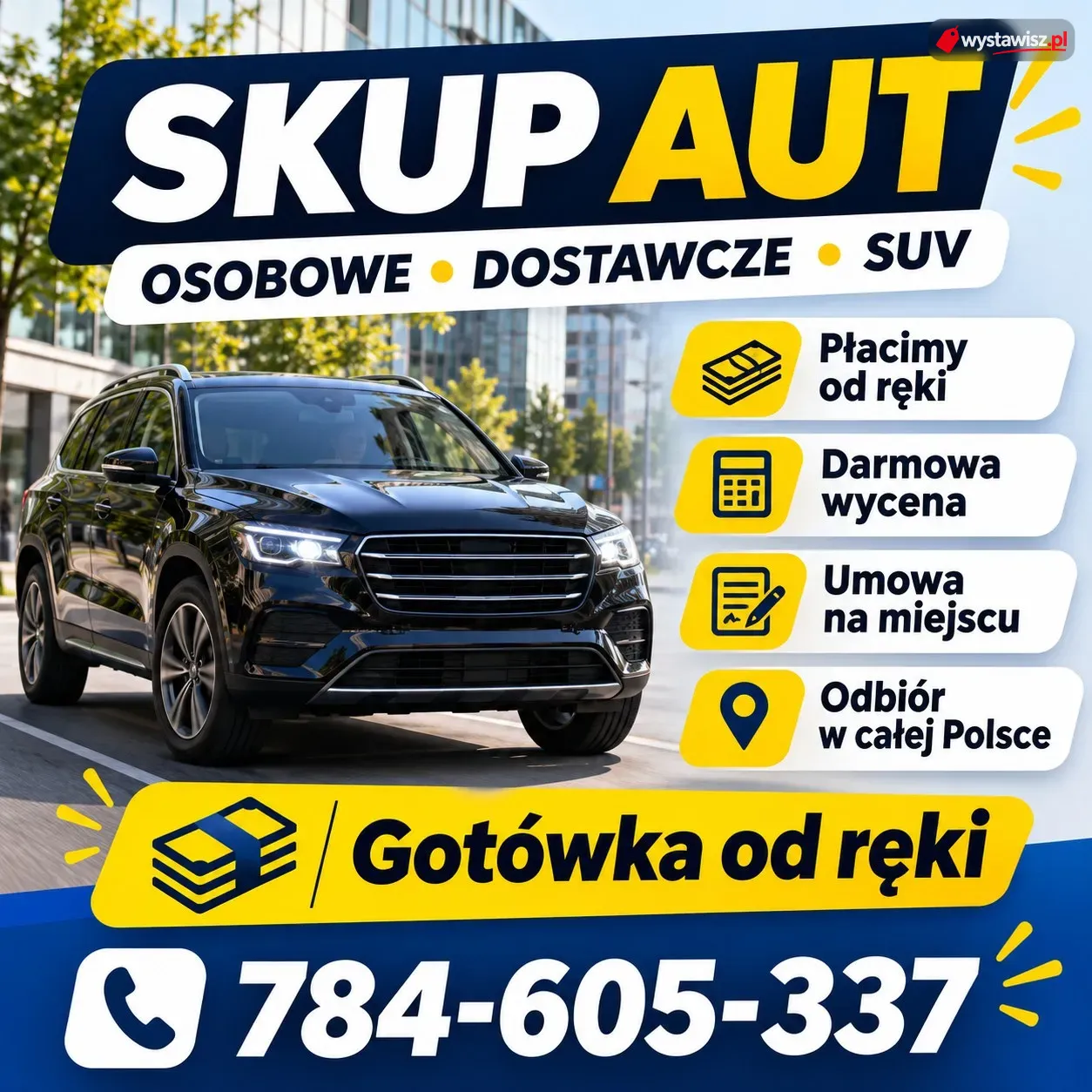 Skup SUV-ów i aut terenowych – każdy rocznik, gotówka od ręki