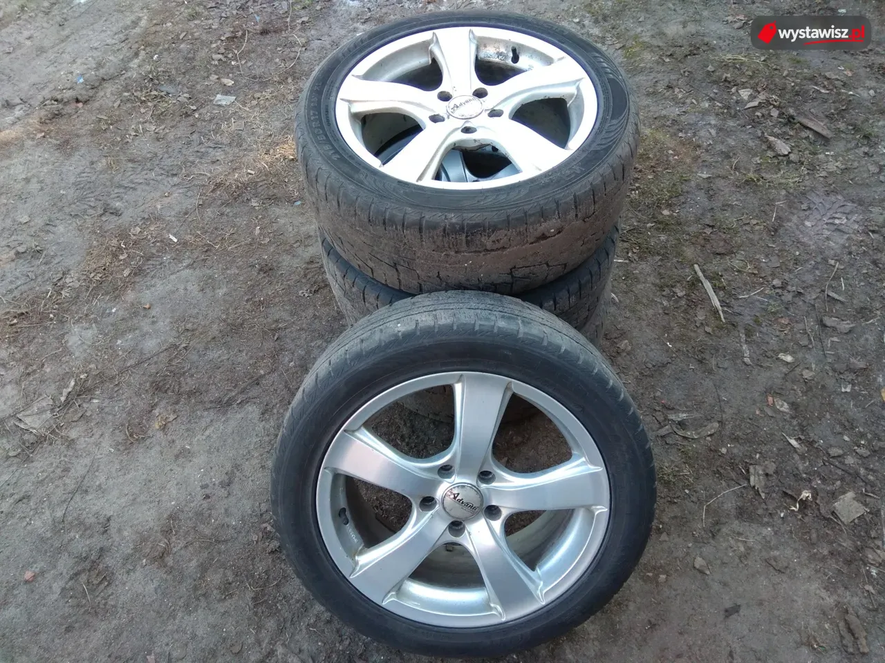 Koła 17" 5x120 do BMW E46 z oponami letnimi 215/50 R17